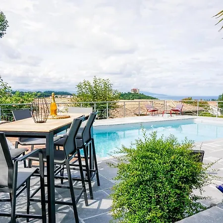 Villa Sierra Keyweek With Pool And Amazing Views In Biarritz